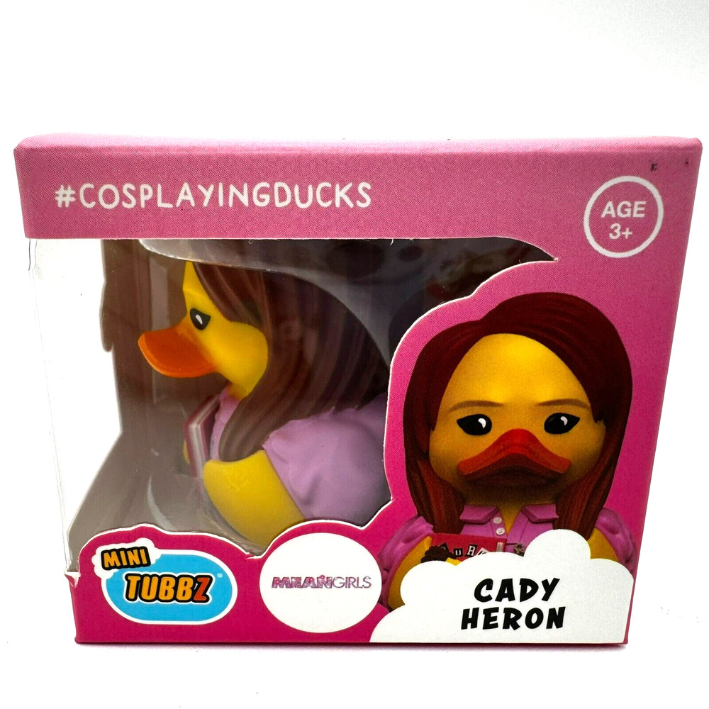 MEAN GIRLS‎ Cady Heron Burn Book Rubber Duck Cosplaying Mini Tubbz Musical Bath